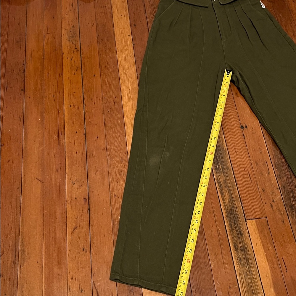 High Rise Cotton Trousers - Picture 9 of 15